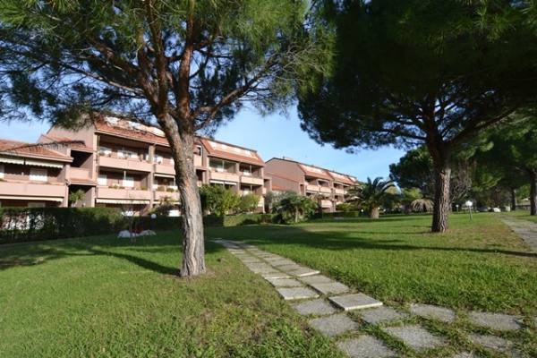 la piscina nel parco 